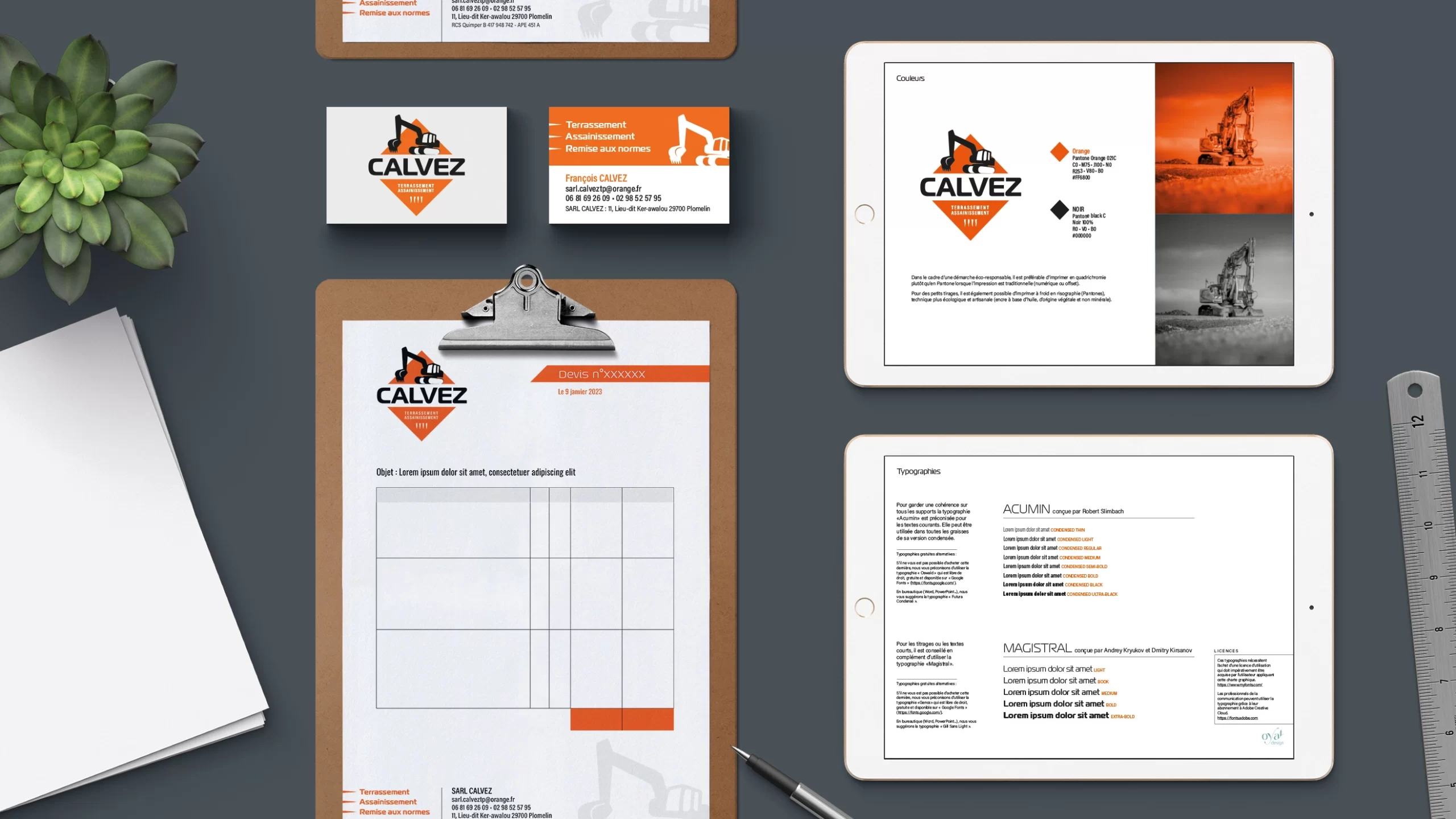 Calvez Charte graphique Calvez Charte graphique