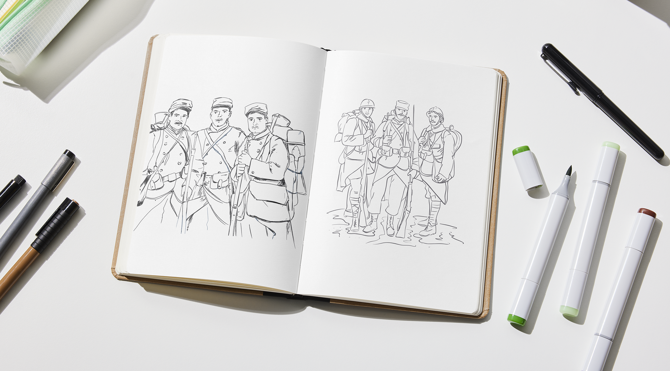 Ville-Ploneour-Carnet-croquis