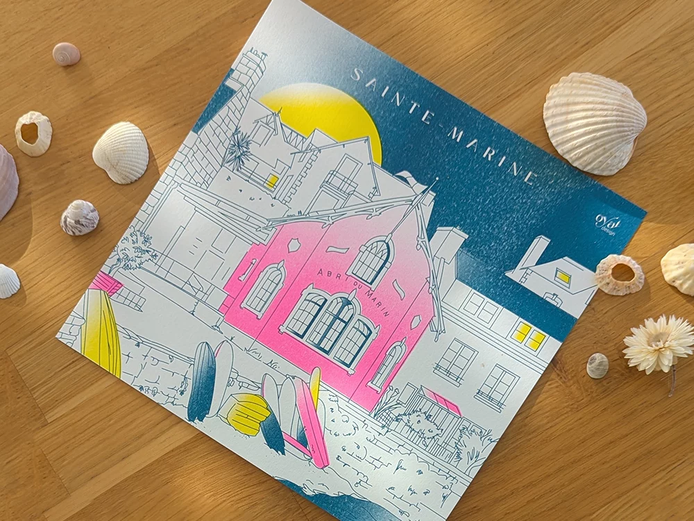 Affiche Sainte-Marine